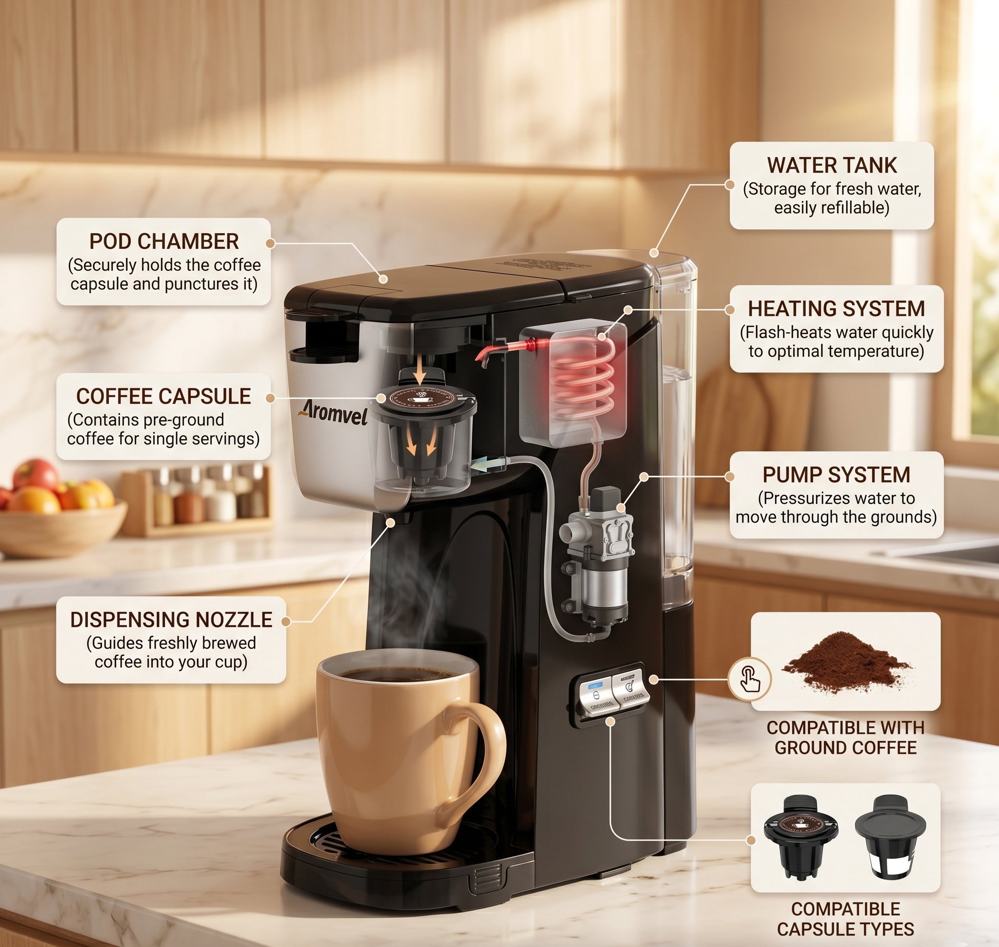 How to Use a Pod Coffee Machine for the First Time: Beginner’s Guide
