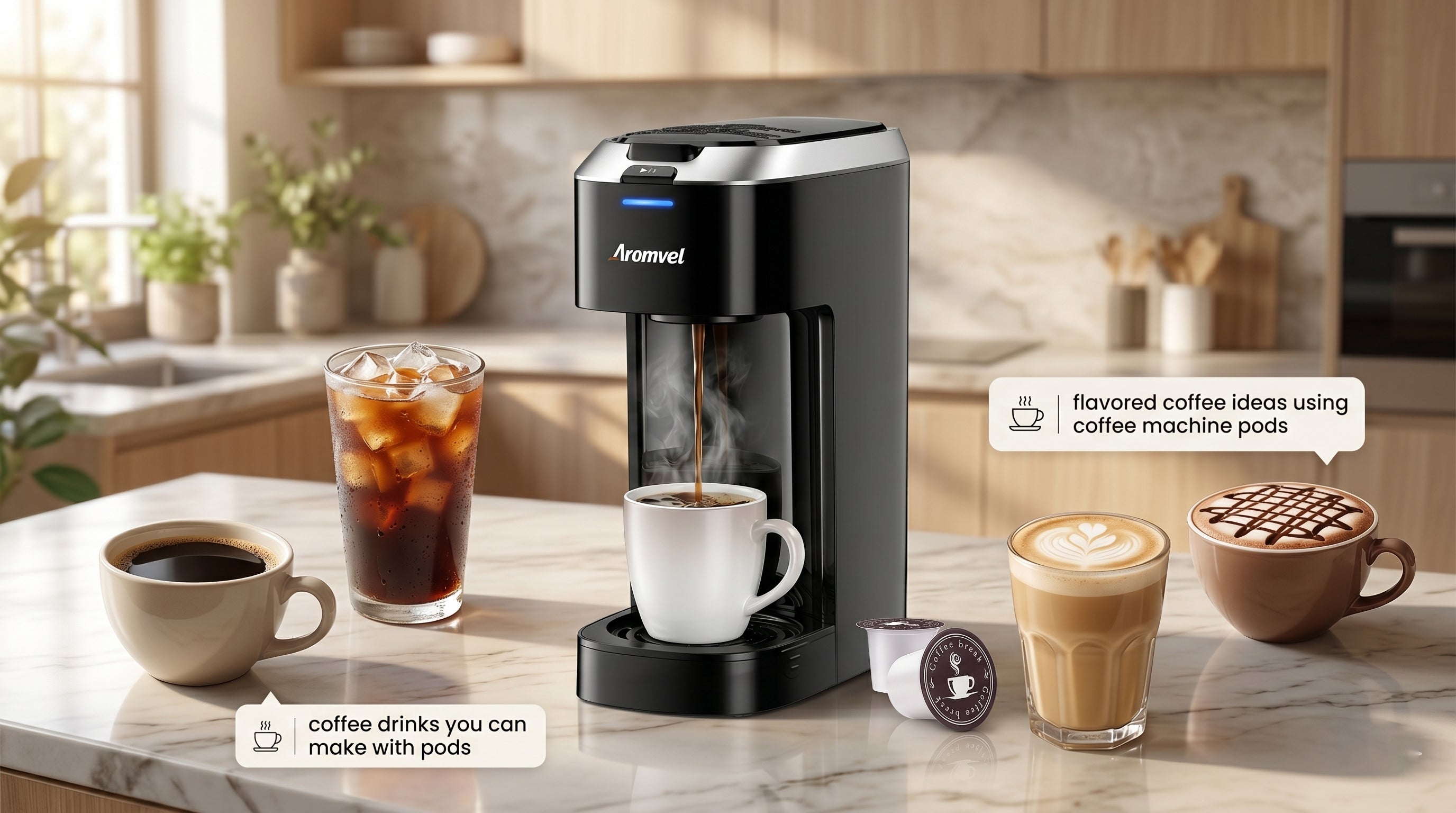 What Coffee Drinks You Can Make with a Single-Serve Machine