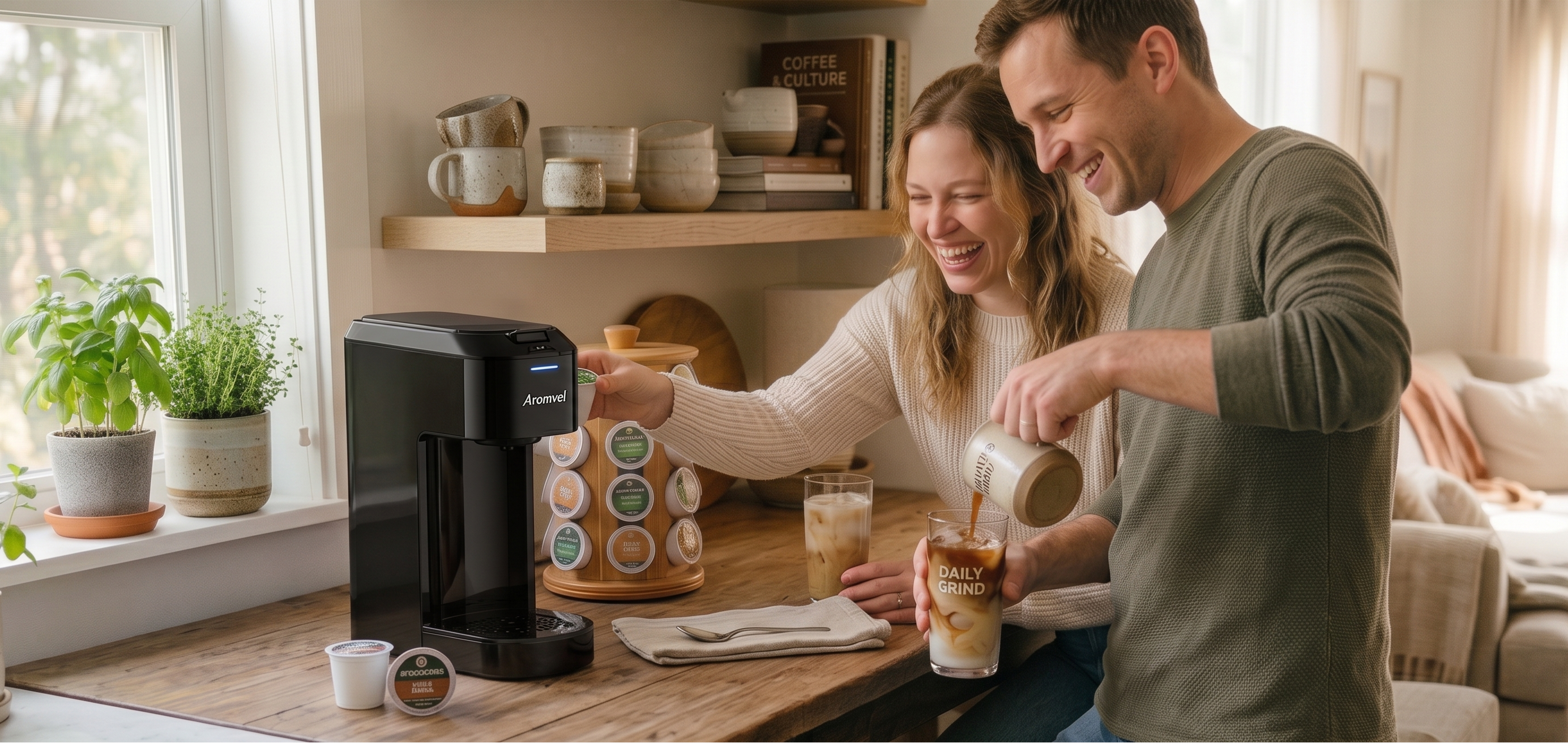 How to Make Café-Style Coffee at Home with a K-Cup Machine
