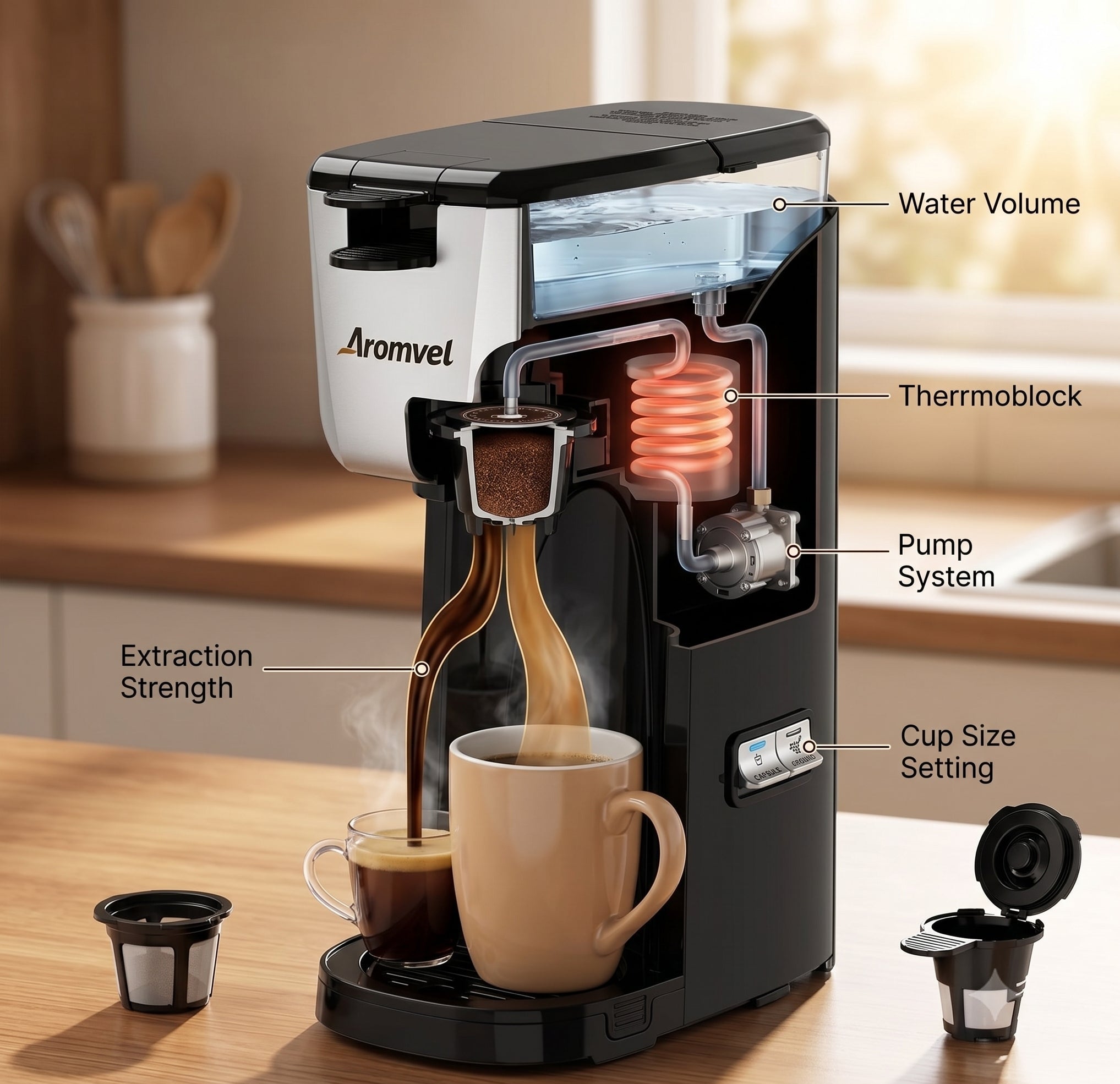 Coffee Cup Sizes Explained: Why Your Machine Changes Taste