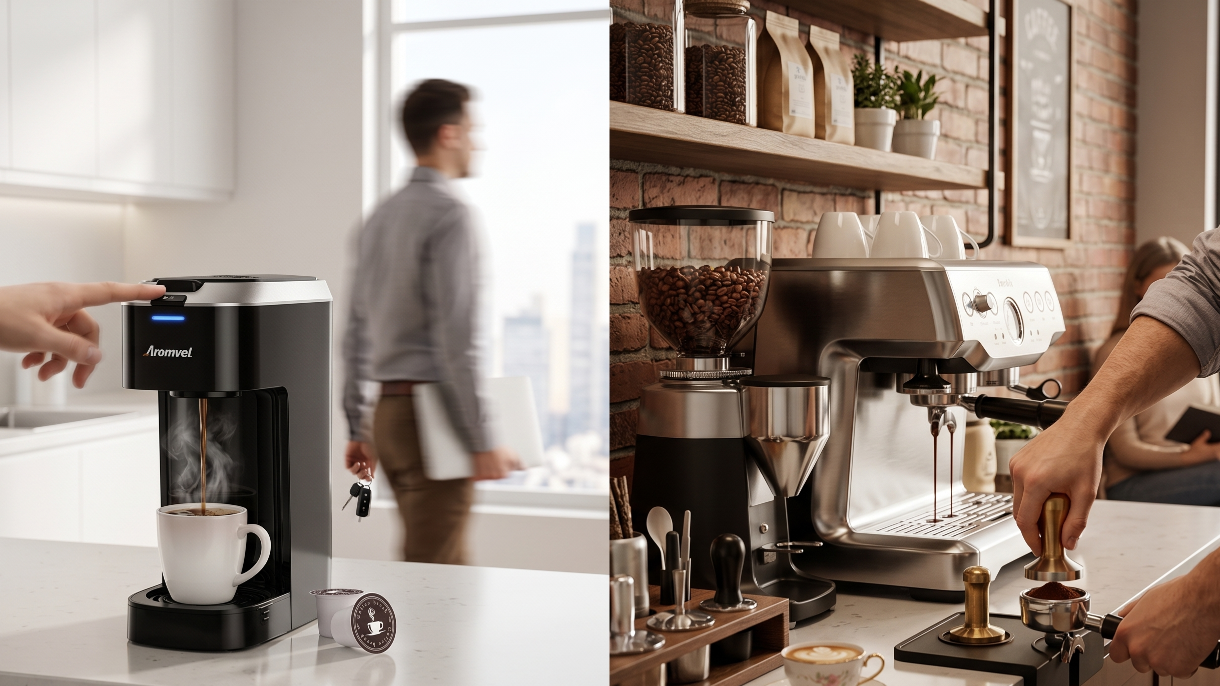 Pod Coffee Machines vs Espresso Machines: Key Differences Explained (2026 Guide)